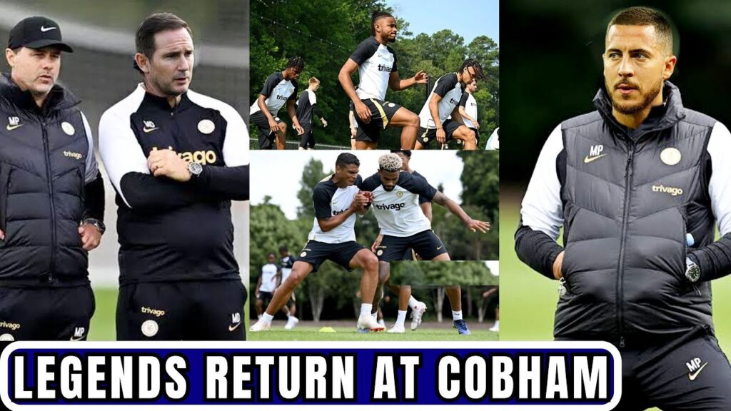 Eden Hazard And Frank Lampard Leads Training Today! Dujuan 'Whisper And Nkunku All Involved.