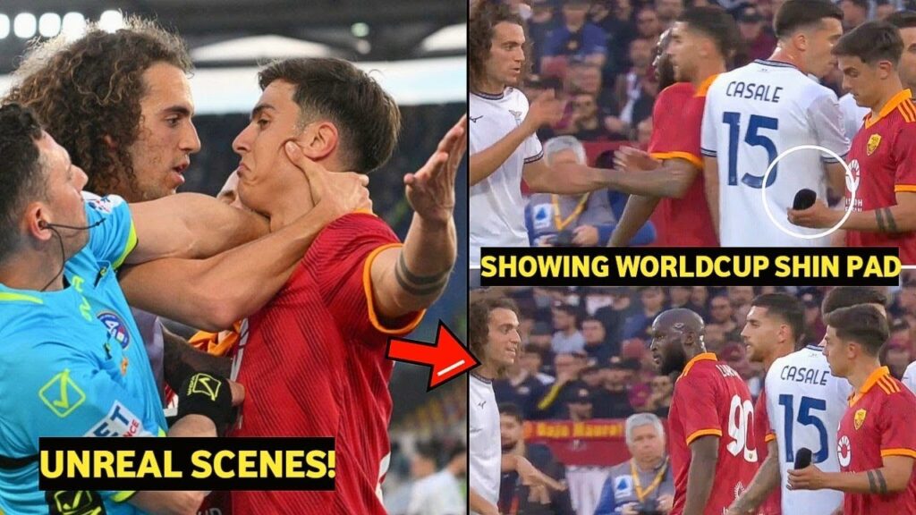 Paulo Dybala Fight With Matteo Guendouzi After Win in Derby Della Capitale vs Lazio