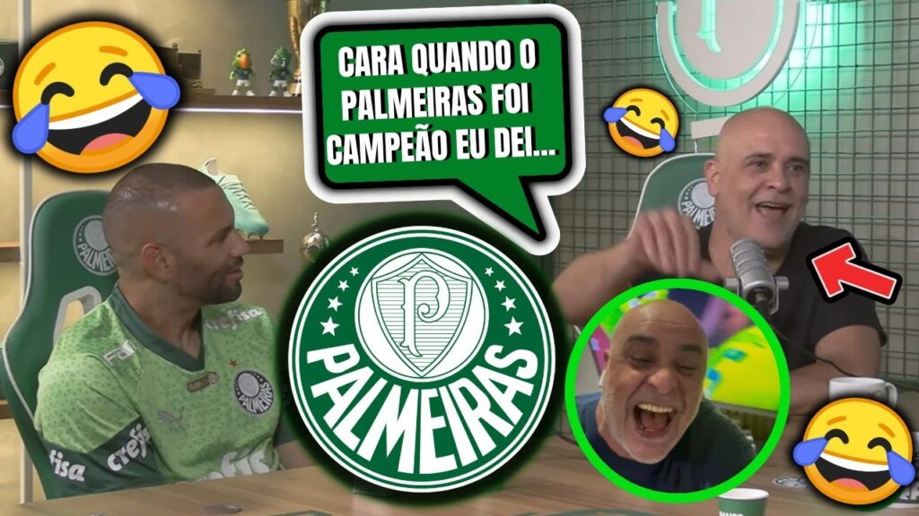 QUE RESENHA!⚠️ MARCOS E WEVERTON FALARAM NO PODCAST SOBRE PALMEIRAS | ABEL FERREIRA | ENDRICK!