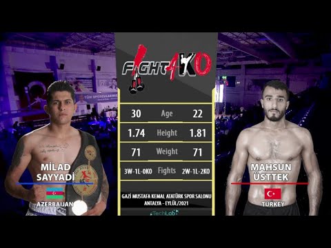 Milad SAYYADİ vs Mahsun ÜSTTEK