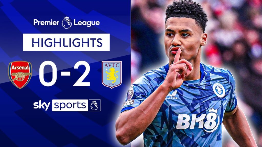 Villa strike BLOW to Gunners’ title dreams 😲 | Arsenal 0-2 Aston Villa | Premier League Highlights