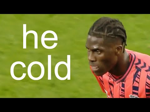 Amadou Onana is the most confident one from Everton..