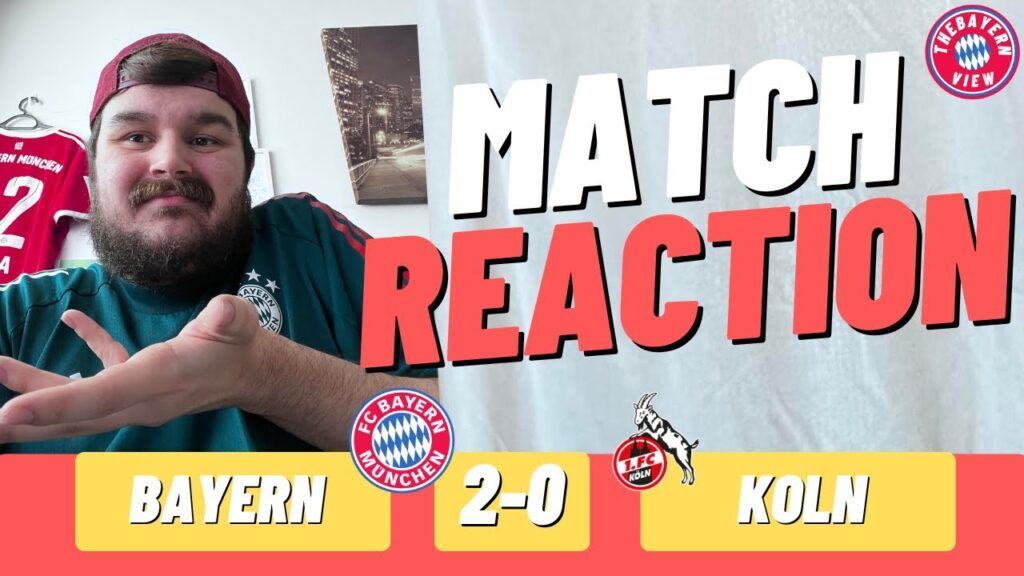 Bayern win 2-0 in the end! - Bayern Munich 2-0 Köln - Match Reaction