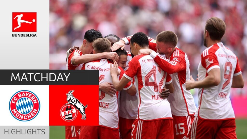 FC Bayern vs 1. FC Köln 2:0 | Bundesliga 2023/2024 FC Bayern vs 1. FC Köln 2:0 | Bundesliga 2023/2024