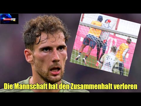 Leon Goretzka ist nicht mehr glücklich und wird am Ende der Saison gehen