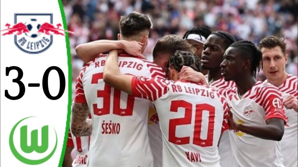 RB Leipzig vs Wolfsburg(3-0) Loïs Openda Goal, Benjamin Šeško Goal | All Goals & Highlights