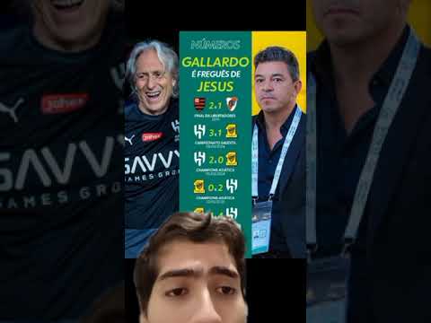 Gallardo é freguês de Jorge jesus #gallardo #jorgejesus #jj