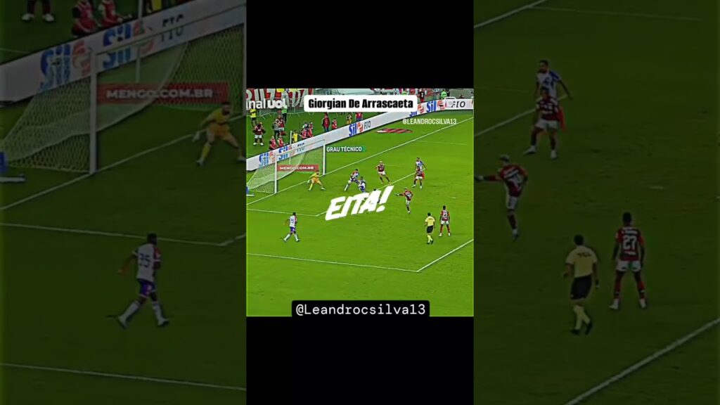 Giorgian De Arrascaeta Joga Muito @Flamengo  @leandrocsilva13
