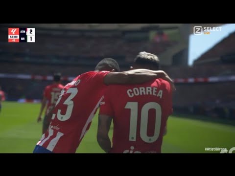 Gol de Ángel Correa, Atlético Madrid vs Girona (3-1) Todos los goles y resumen ampliado