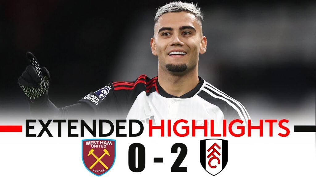 West Ham vs Fulham 0-2 Highlights Goals - Premier League 23/24