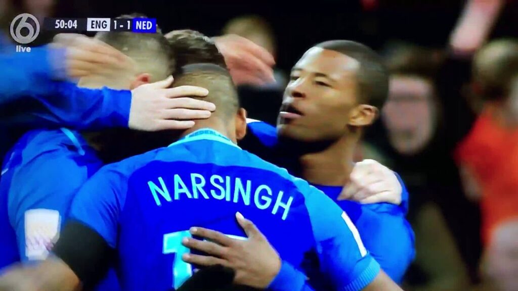 Goal Vincent Janssen! 1-1 Engeland - netherlands. Penalty
