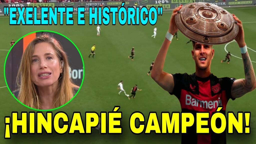 ¡HISTÓRICO! Prensa Argentina PIERO HINCAPIÉ CAMPEÓN en ALEMANIA 🇪🇨🏆 | EXELENTE HINCAPIE