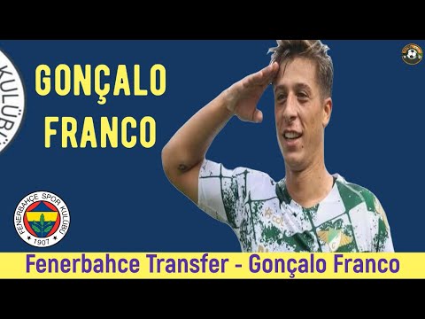 Fenerbahçe Transfer 🔥Goncalo Franco Fenerbahçe #fenerbahçe