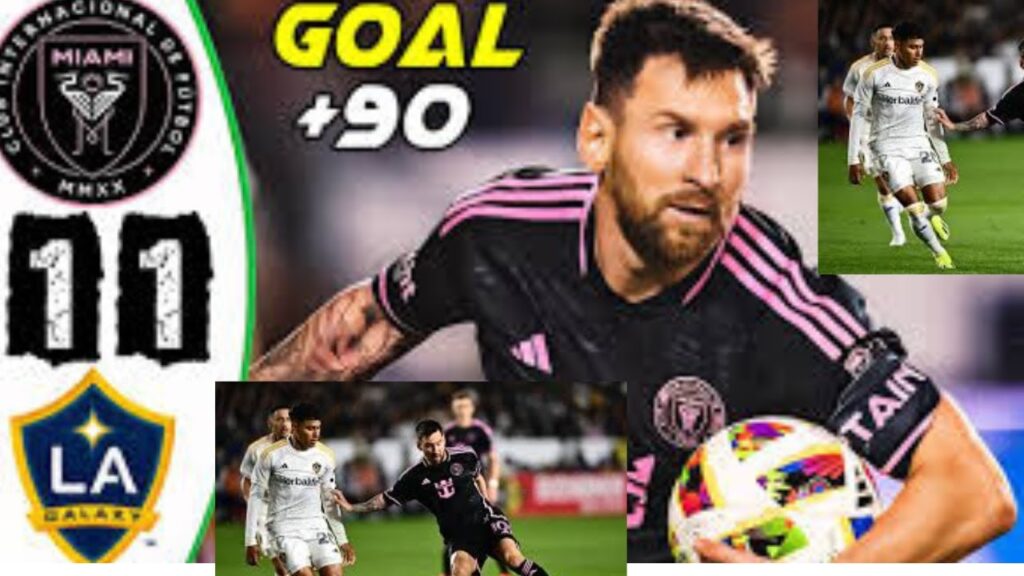 Messi Unbelievable Goal 🔥 Inter Miami vs LA  1-1 Highlights & Goals -sport channel#sky sport news