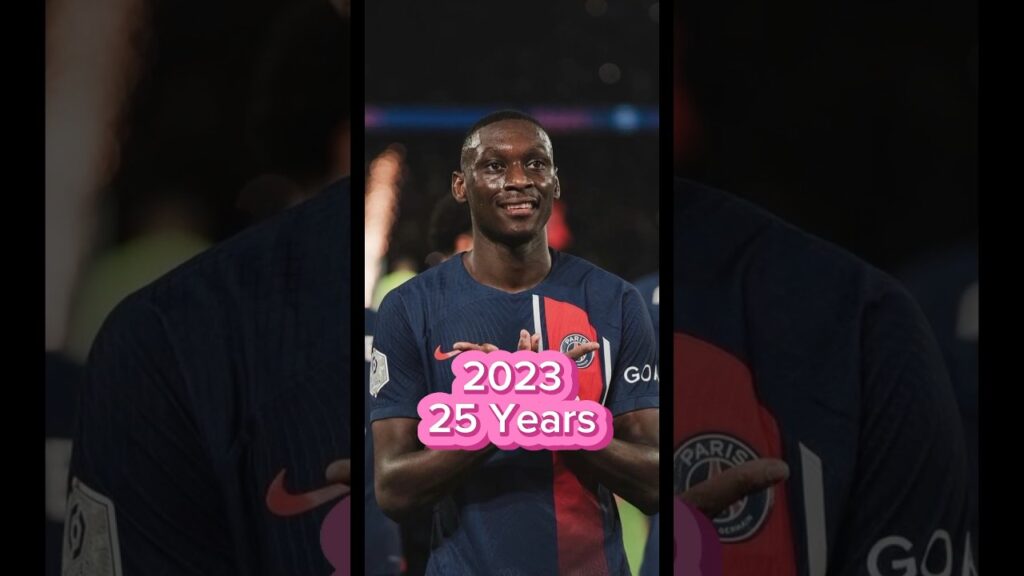 Randal Kolo Muani Evolution 🤯#shorts #football #footballshorts #soccer #france #wc2022 #psg #trend