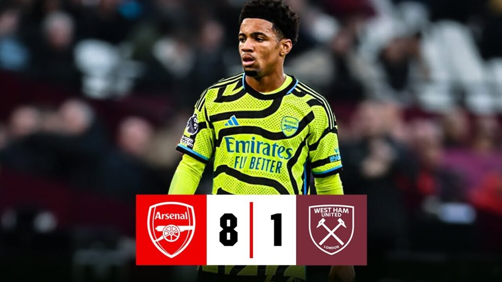 Arsenal Goal RECORD Broken🤯 | Arsenal 8-1 West Ham | Highlights