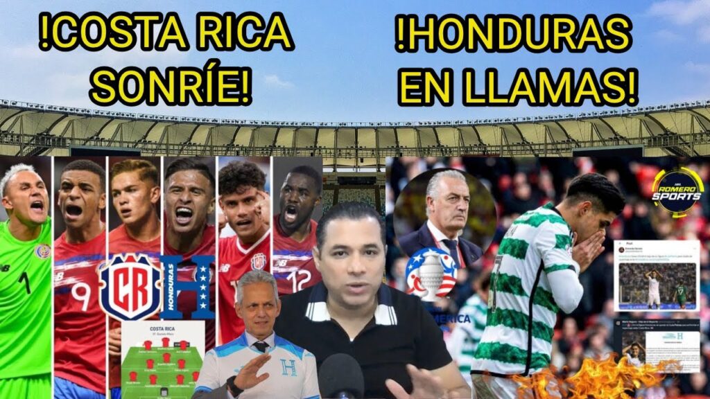¿QUIEN GANARÁ? ¿CUALES SERAN LAS POSIBLES ALINEACIONES? Honduras versus Costa Rica.