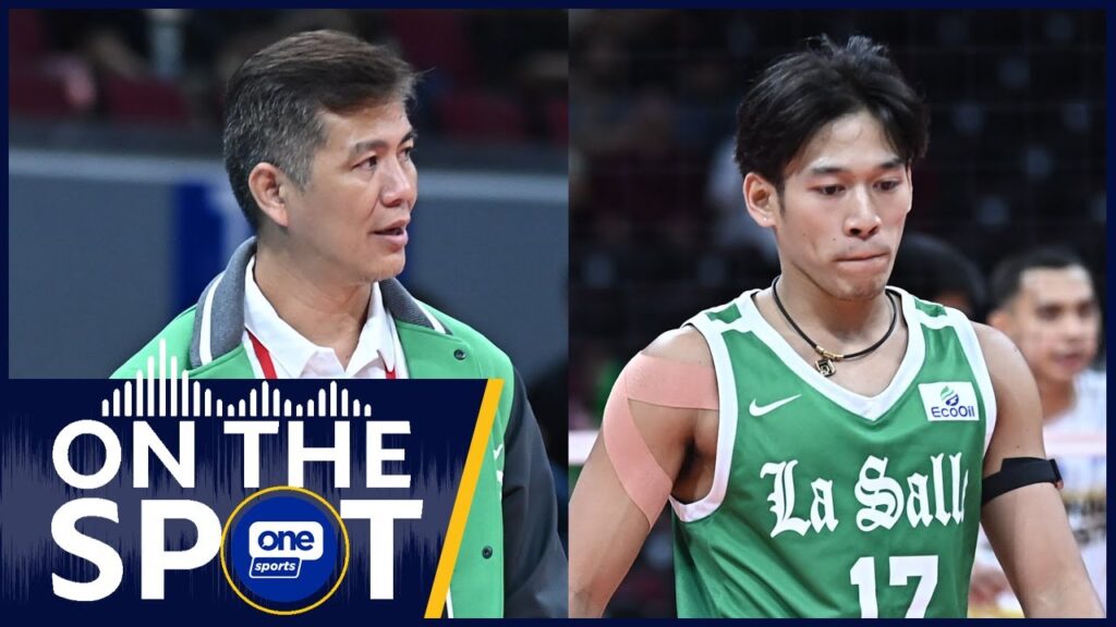 DLSU coach Jose Roque and Vince Maglinao on morale-boosting win vs NU | #OSOnTheSpot