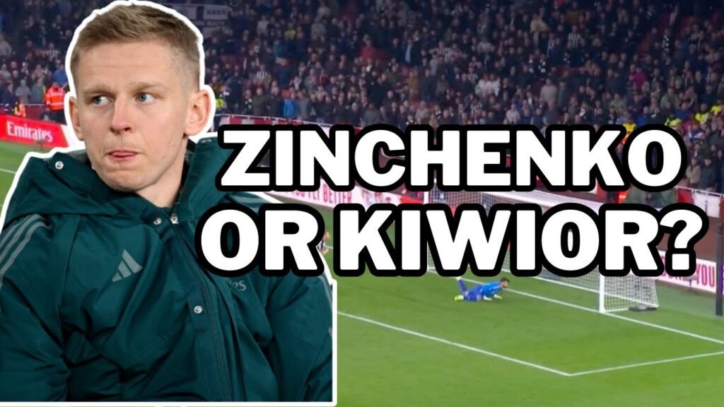 Zinchenko OUT?  Is Kiwior the NEW Left-Back Arsenal NEED? (Arsenal Analysis)
