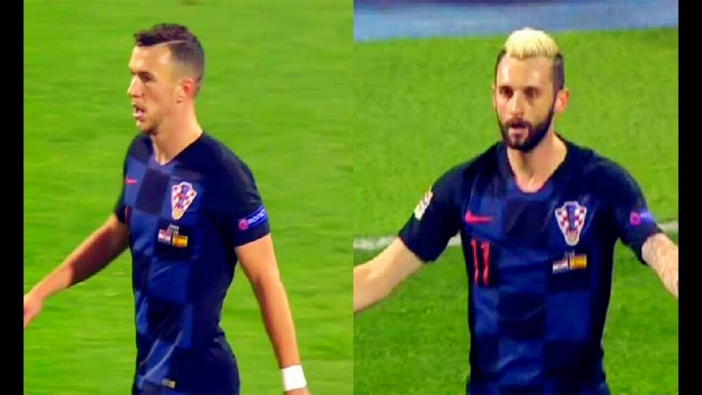 Ivan Perišić And Marcelo Brozović vs Spain（15/11/2018）HD 720p by轩旗