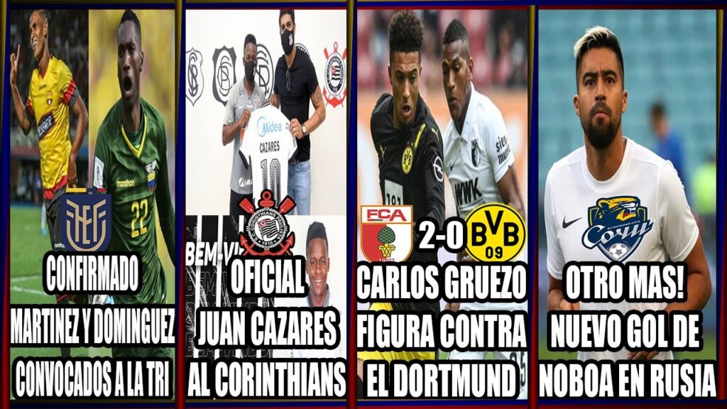 CONFIRMADO! FIDEL Y DOMINGUEZ CONVOCADOS A LA TRI! CARLOS GRUEZO VS DORTMUND! CAZARES AL CORINTHIANS CONFIRMADO! FIDEL Y DOMINGUEZ CONVOCADOS A LA TRI! CARLOS GRUEZO VS DORTMUND! CAZARES AL CORINTHIANS