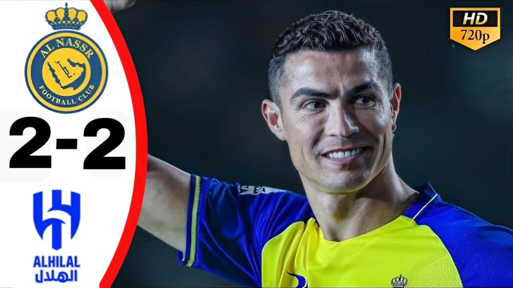 Al Nassr vs Al Hilal 2-2  All Goals And Highlights 2023 | Ronaldo First match al-nassr