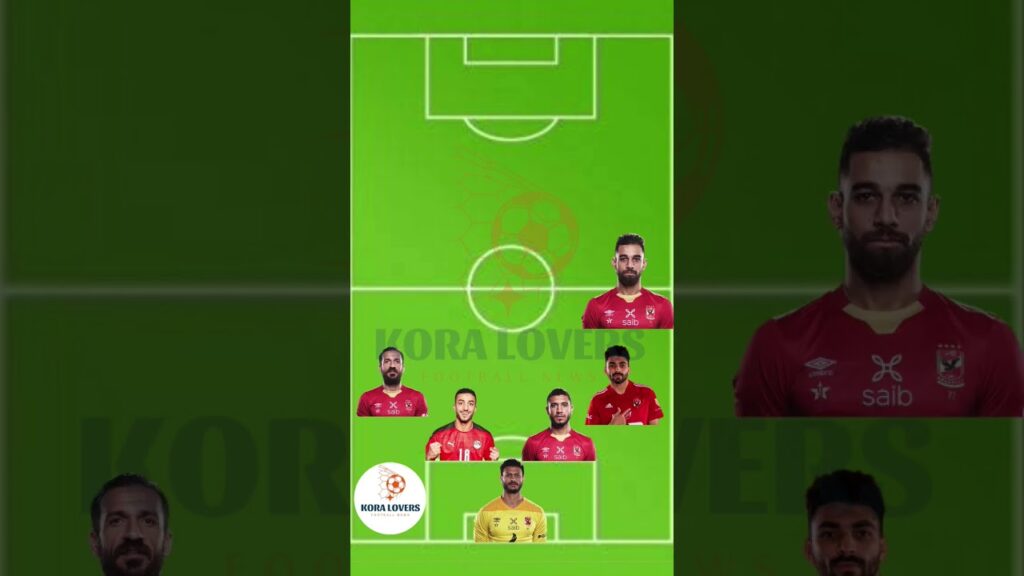 تشكيل الاهلي امام حرس الحدود اليوم #shorts