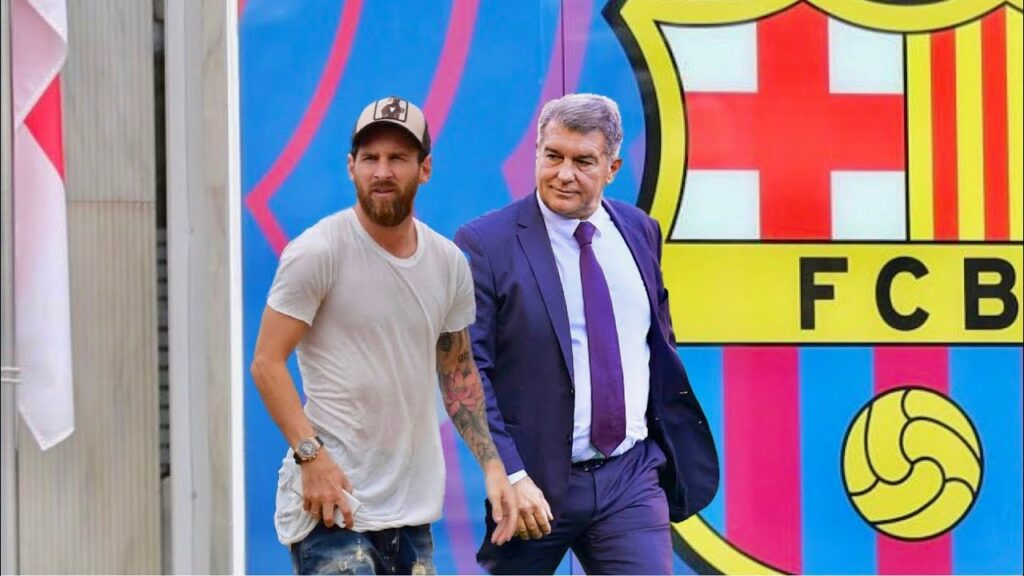 Officiall Lionel Messi Signing and Return To FC Barcelona Contract Until June 2026
