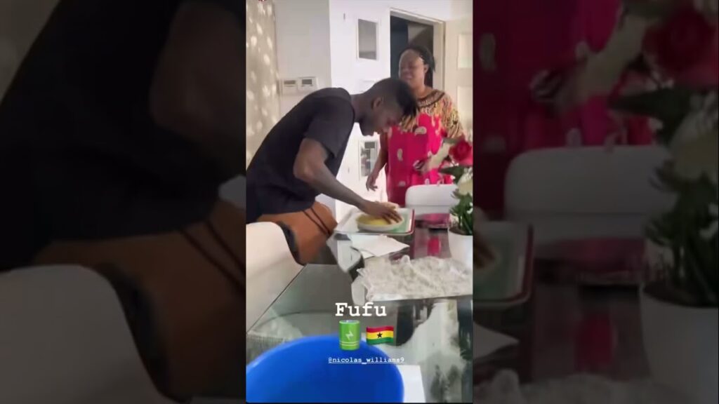 Black Stars striker Inaki Williams & Nico Williams funny fufu moment😀🇬🇭🔥❤️💪🏽🔋