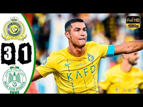 Al nassr vs Raja casablanca || full match highlights || cristiano's goal⚽️🤩