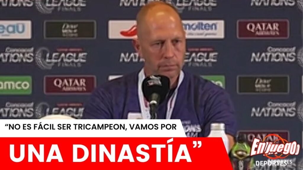 ESTADOS UNIDOS 2 MÉXICO 0 GREGG BERHALTER´Conferencia Post Partido
