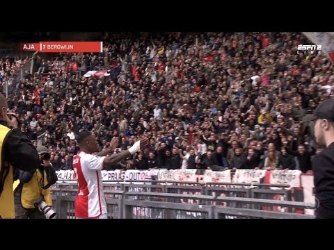 AFC Ajax vs FC Twente 2-1 Steven Bergwijn & Brian Brobbey score in win for Ajax Match recap