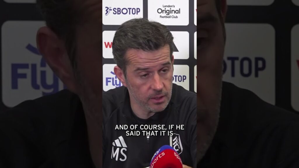 Marco Silva responds to Tony Khan discussing the sale of João Palhinha #shorts #premierleague