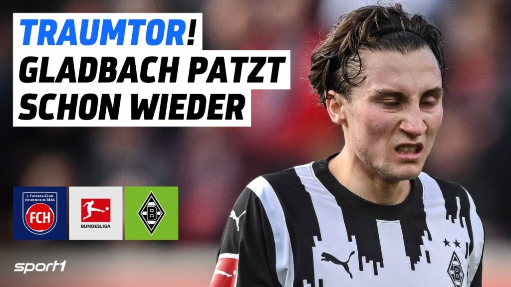 1. FC Heidenheim - Borussia Mönchengladbach | Bundesliga Tore und Highlights 26. Spieltag
