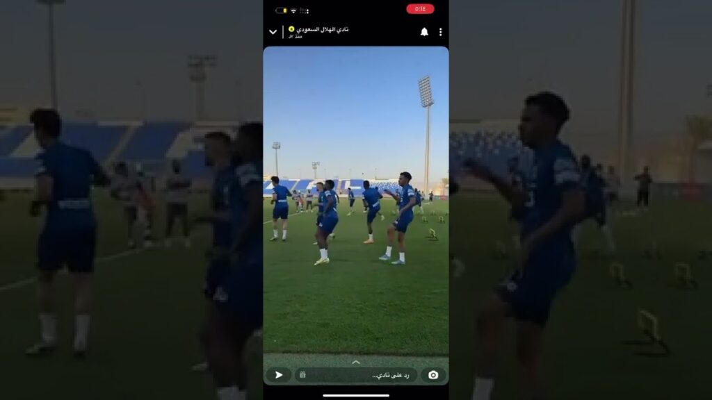 جاهزية جانغ لمواجهة التعاون بعد مشاركته في التدريبات 💙#الهلال