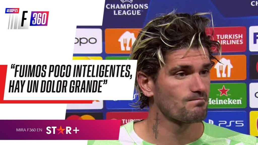 "FUIMOS POCO INTELIGENTES": Rodrigo De Paul tras la ELIMINACIÓN por Champions League