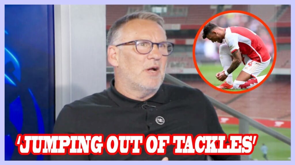 Paul Merson slams Arsenal defender Ben White for ‘jumping out of tackles’ against Aston Villa