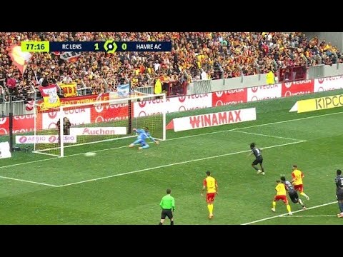 RC Lens vs Le Havre 1-1 Emmanuel Sabbi penalty cancel out Przemyslaw Frankowski goal to earn a draw