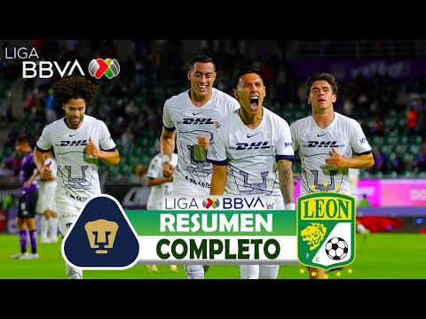 Pumas UNAM vs Club Leon 1-0 | Resumen Completo | Liga BBVA Clausura 2024 (J15)