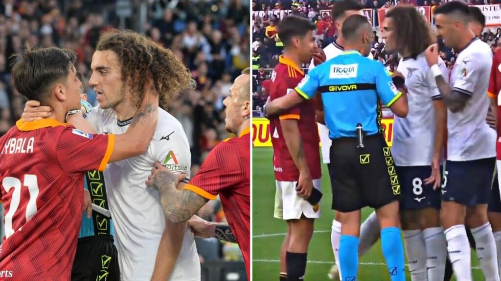 Paulo Dybala produced an incredible piece of sh*thousery during heated exchange with Matteo Guendouz