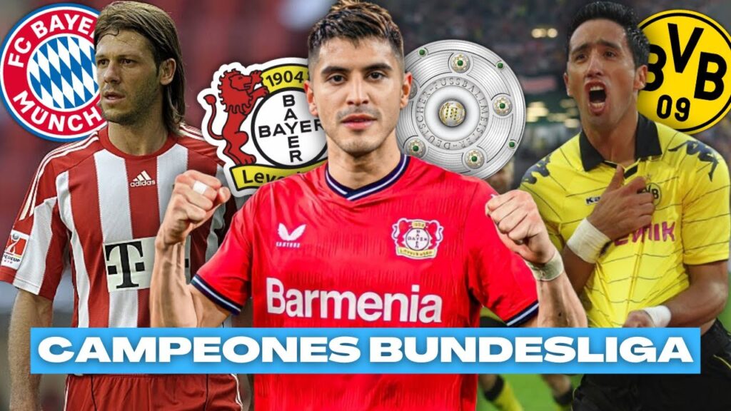 4 ARGENTINOS CAMPEONES de BUNDESLIGA.