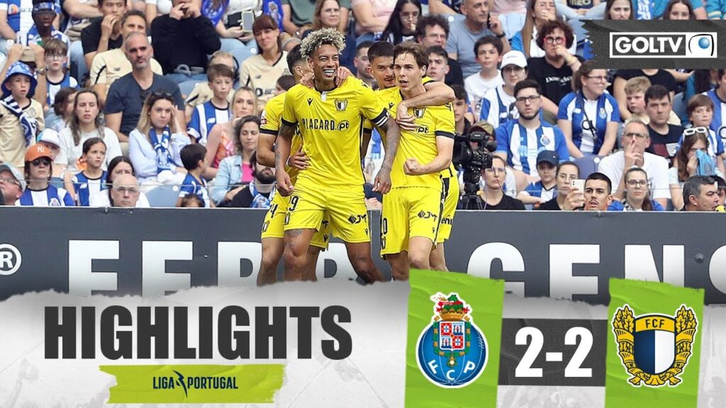 🤯 PARTIDAZO Y DOBLETE DE JHONDER CÁDIZ | Porto 2 - 2 Famalicao | GOLES | Primeira Liga de Portugal