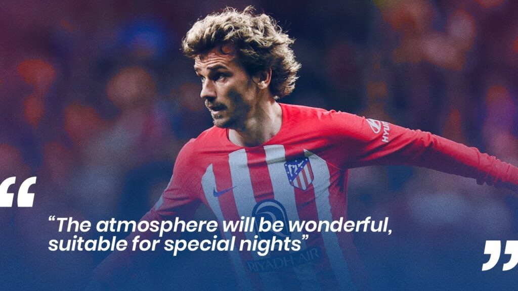 ANTOINE GRIEZMANN pre-match interview  | Atleti - BVB | UCL quarter-finals 2023/2024