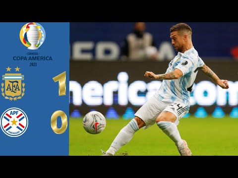 Golazo del Papu Gómez • Argentina 1 V Paraguay 0 • [Copa América 2021]