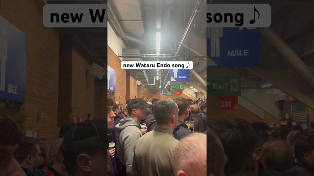 new Wataru Endo song. Man United 4-3 Liverpool. 17.03.24