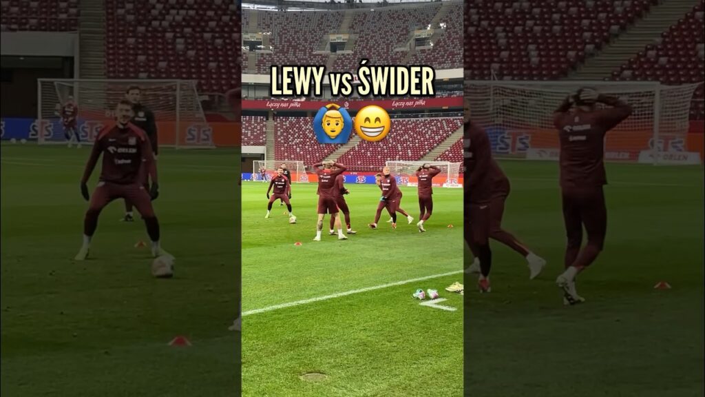 LEWANDOWSKI ZAŁOŻYŁ SIATKĘ ŚWIDERSKIEMU 🫣 #shorts