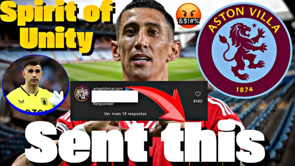 🔥Hot News Angel Di Maria's Explosive Comment About Aston Villa Star Sparks Social Media Frenzy