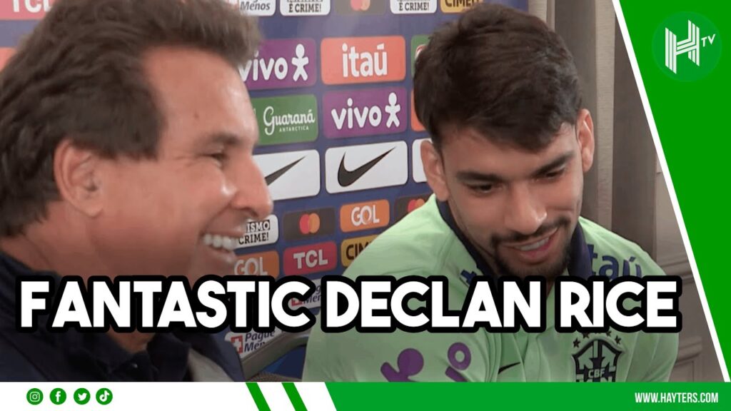 Rice BEST midfielder in the world? West Ham star Paqueta opens up on future and England challenge