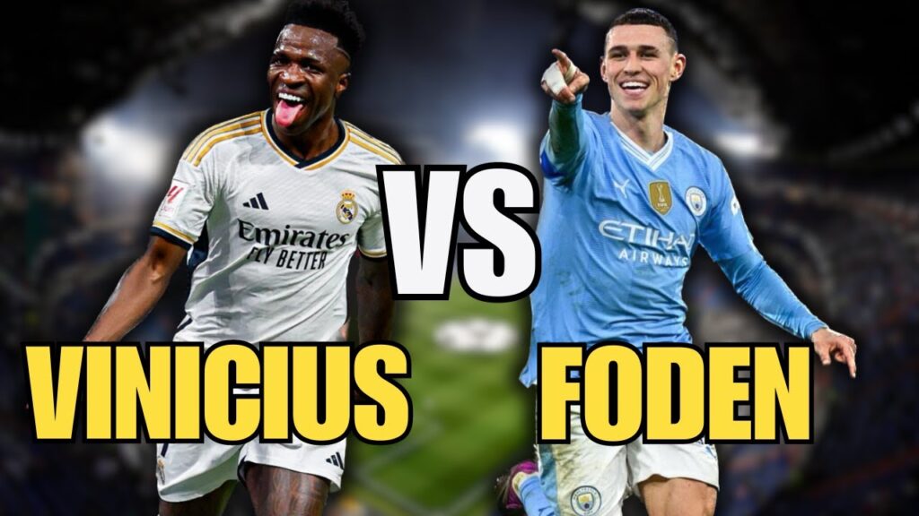 ¿QUIÉN ES MEJOR VINICIUS JR O PHIL FODEN? | MANCHESTER CITY VS REAL MADRID