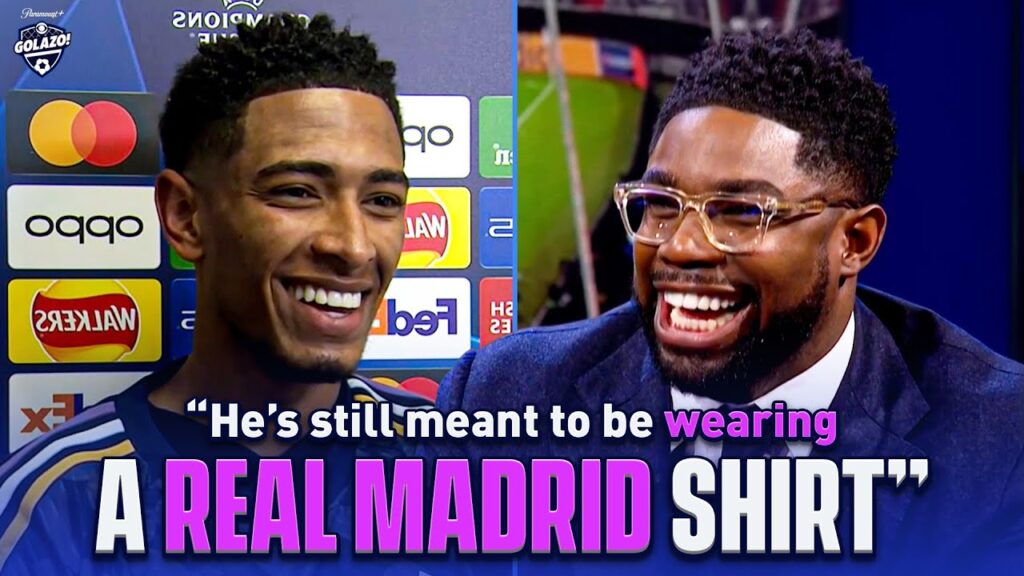Jude Bellingham CALLS OUT Micah Richards to honor his FIFA wager! | UCL Today | CBS Sports Golazo